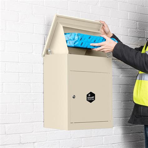 wall mounted parcel drop box